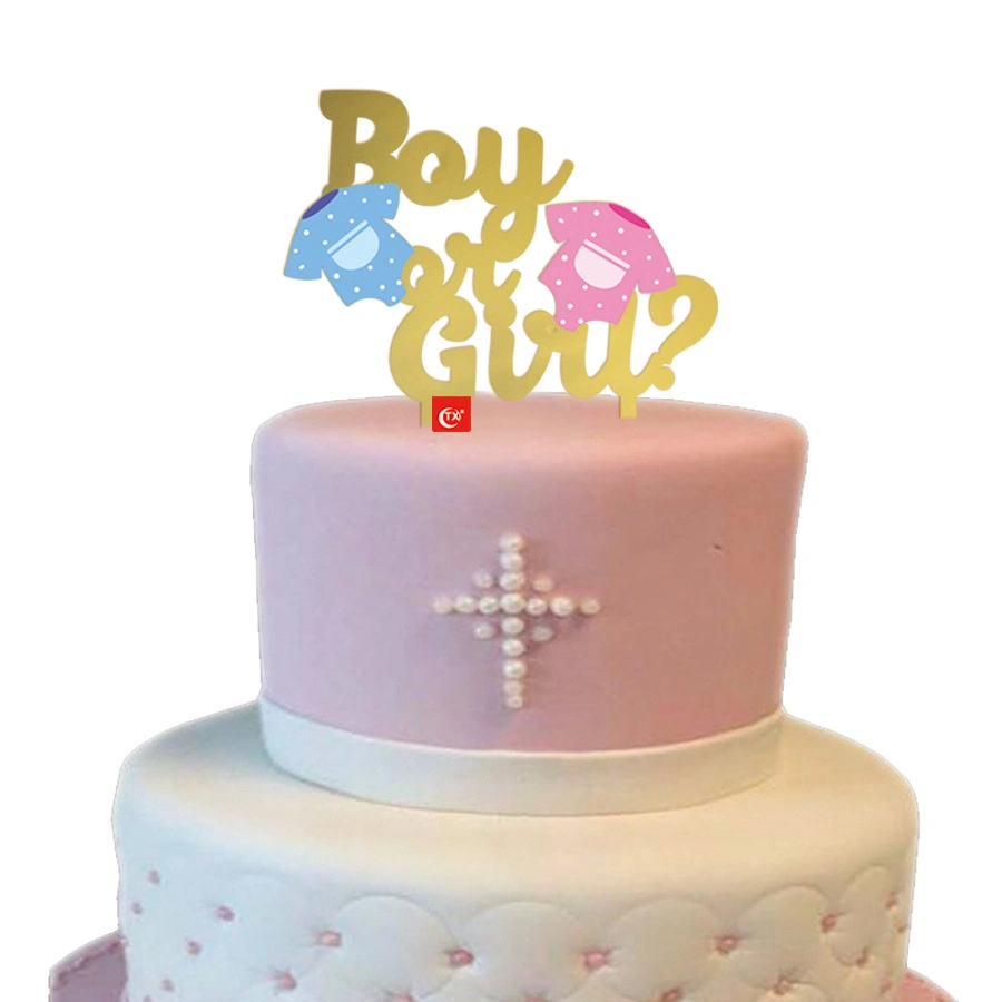 Baby Girl or Boy Birthday Holiday Cake Topper